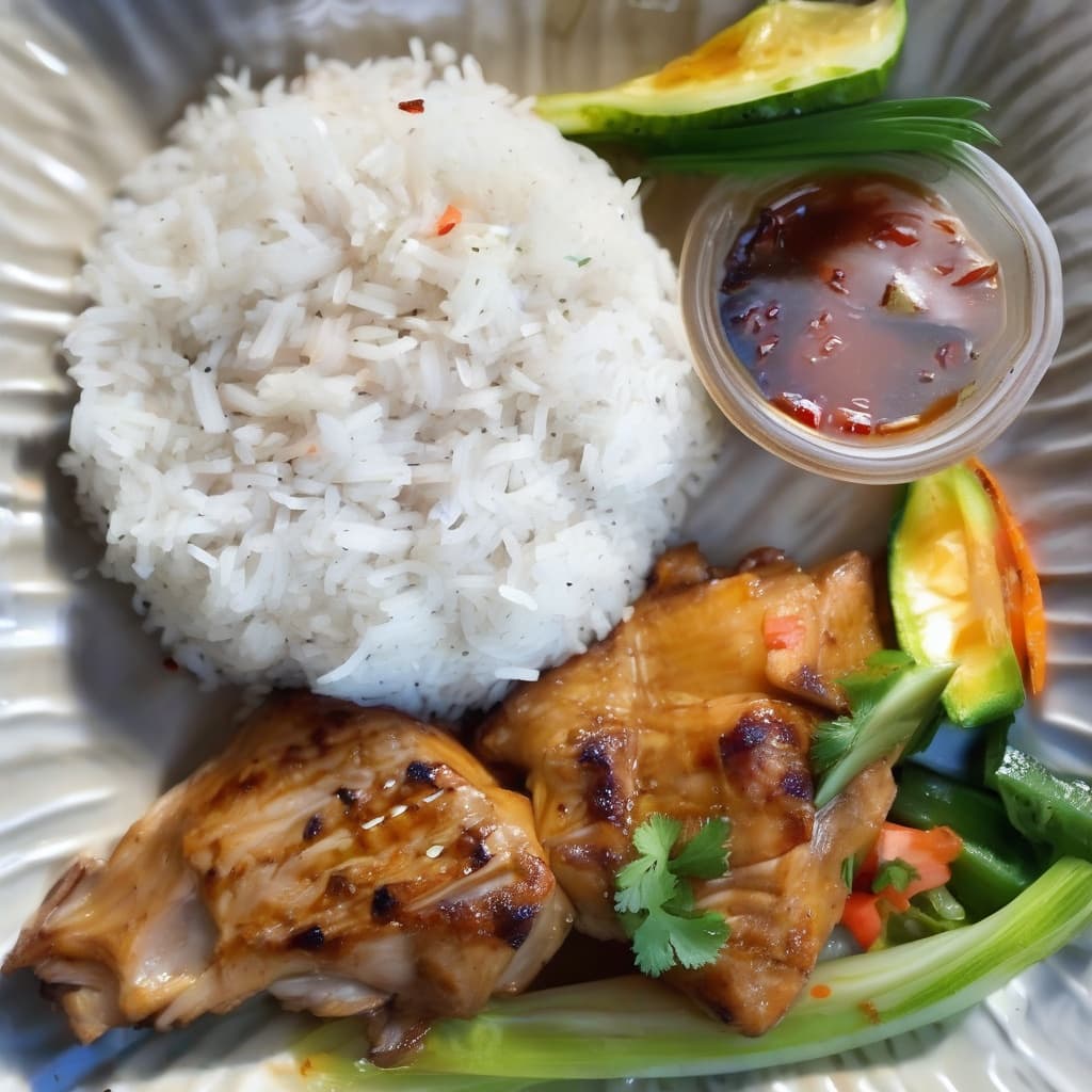 C1. Cơm Tấm Gà Nướng
