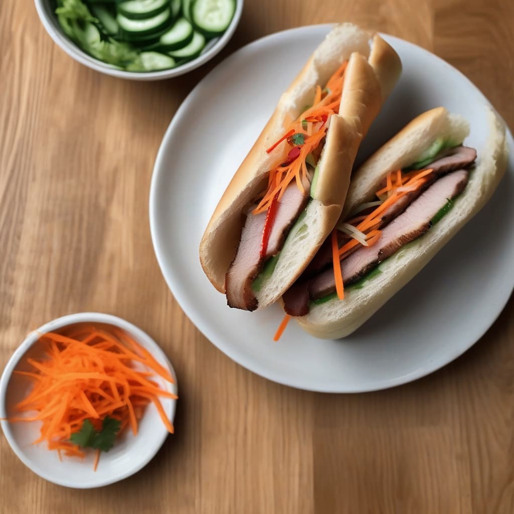 BM1. Bánh Mì Thịt Ba Chỉ